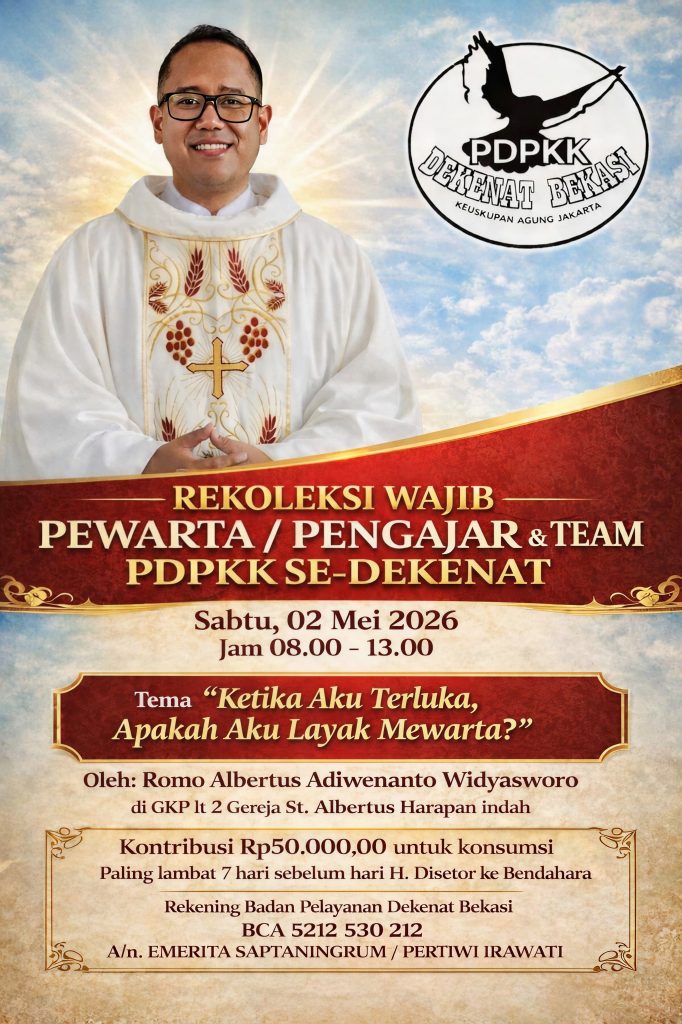 REKOLEKSI PEWARTA DAN PENGAJAR DEKENAT BEKASI